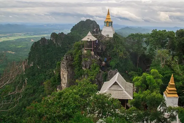 The Golden Pagoda and Prayer Hall